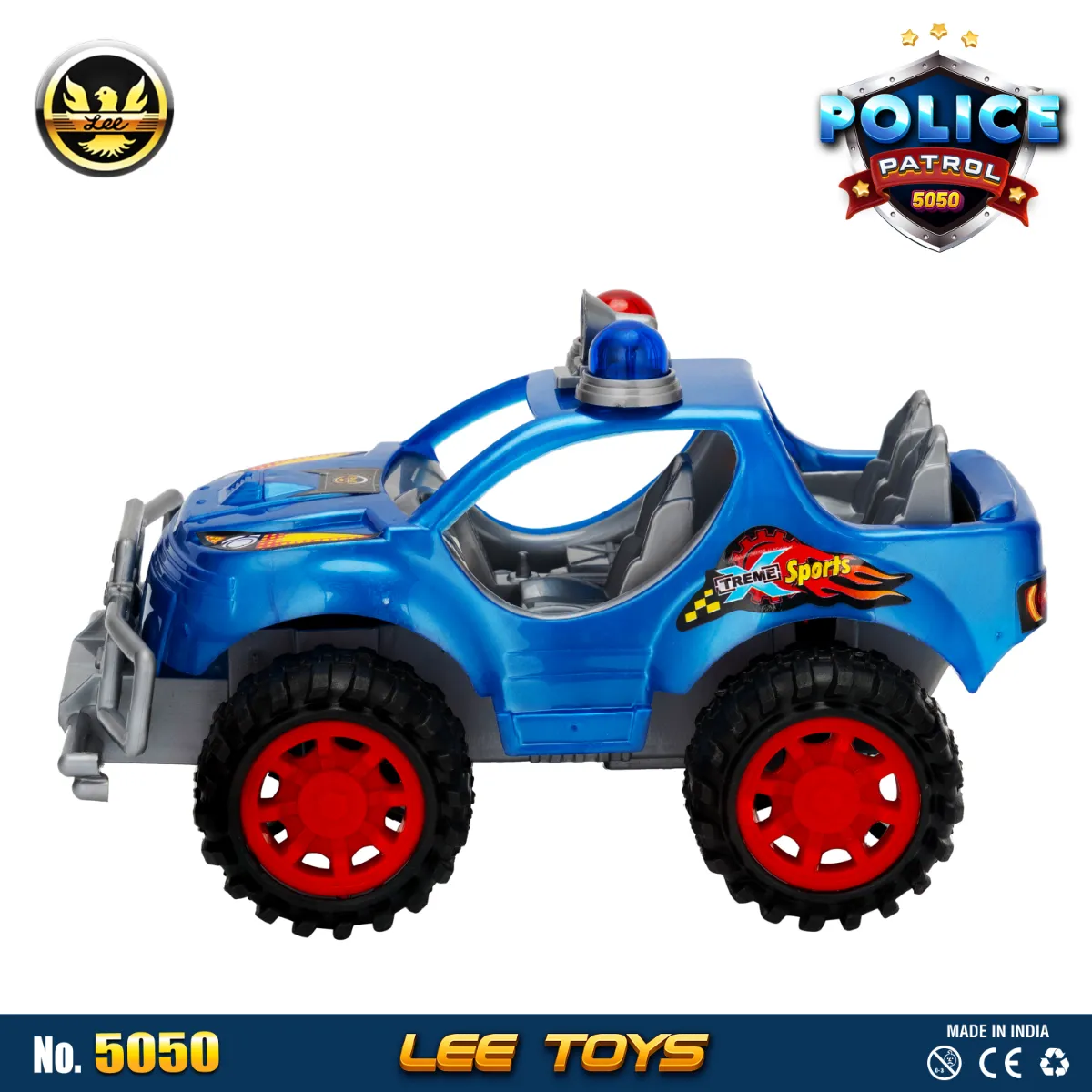 5050 Police Patrol Metallic Blue